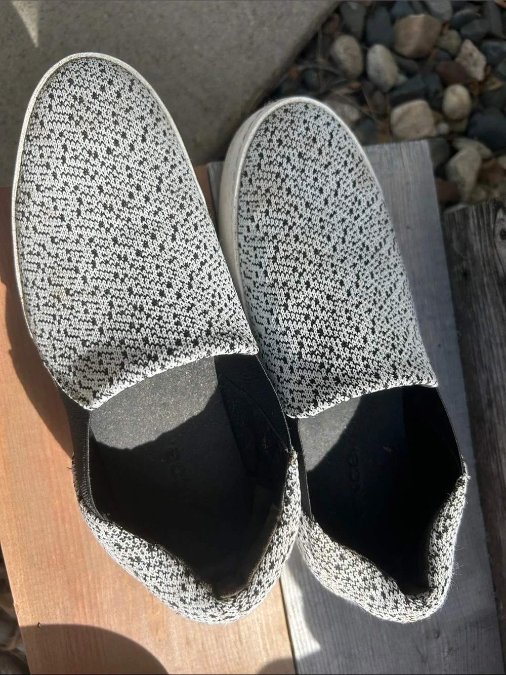Vince Warren Platform Slip-On Sneaker Gray 36.5